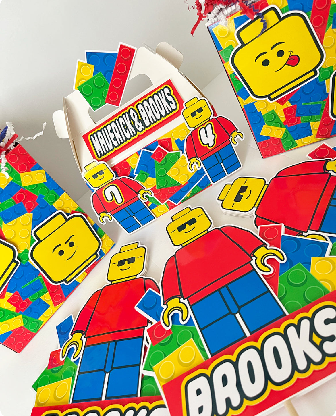 Lego themed Party Decorations