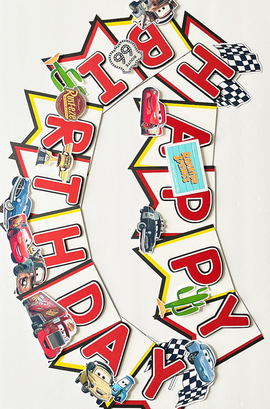 Disney Cars themed Party Decorations