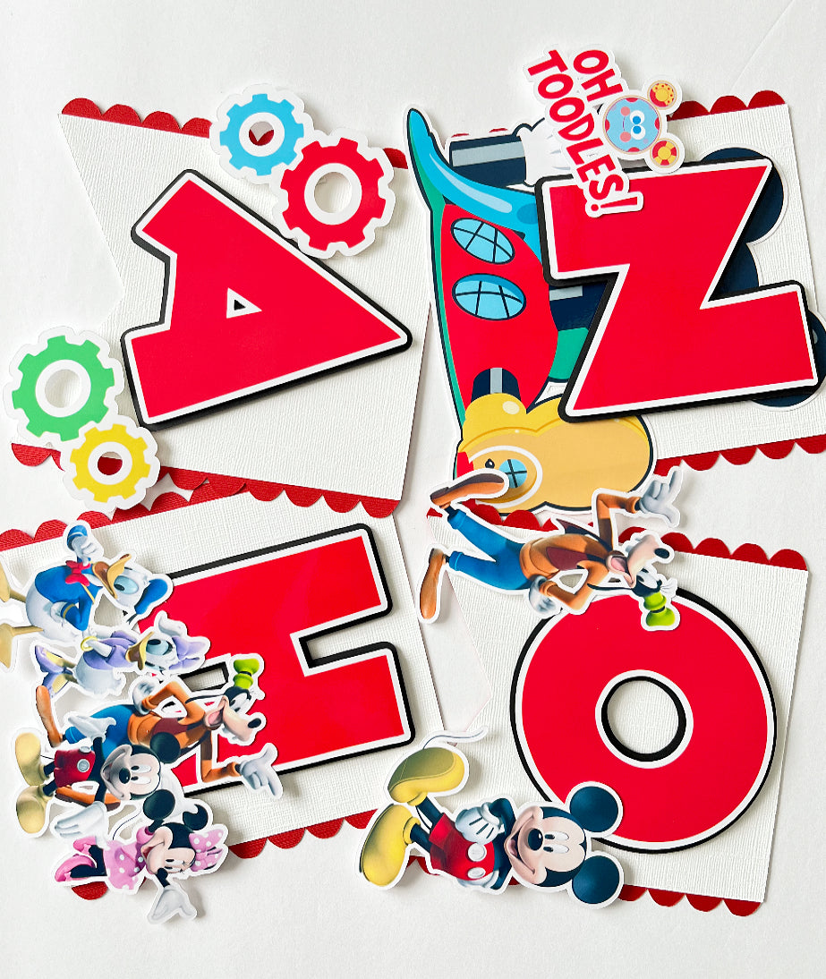 Mickey Mouse Clubhouse themed Party Decorations