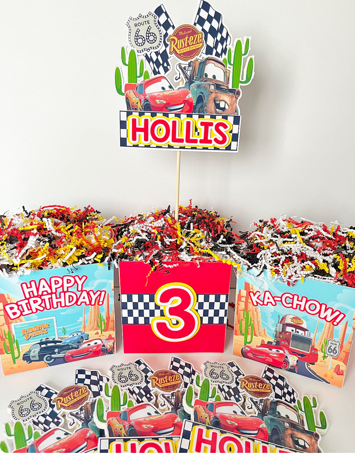 Disney Cars themed Party Decorations