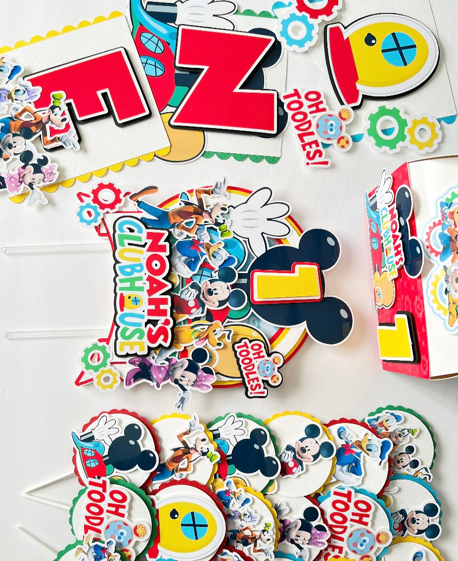 Mickey Mouse Clubhouse themed Party Decorations