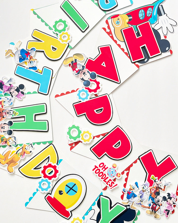 Mickey Mouse Clubhouse themed Party Decorations