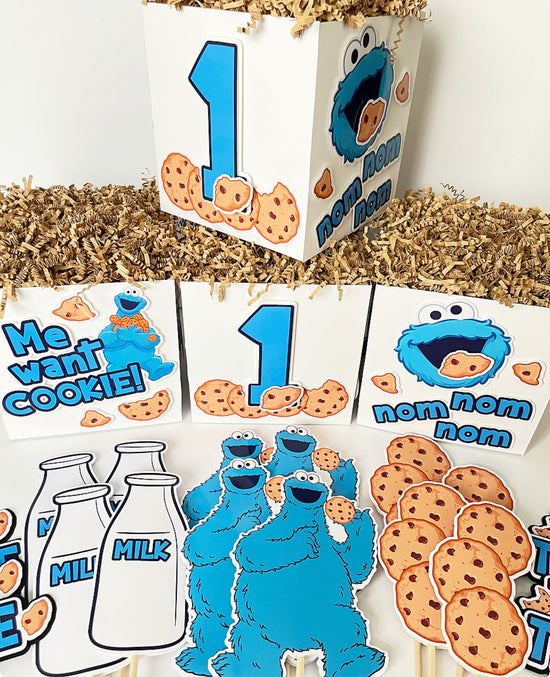 Cookie Monster Centerpieces – Dae2Dae Events