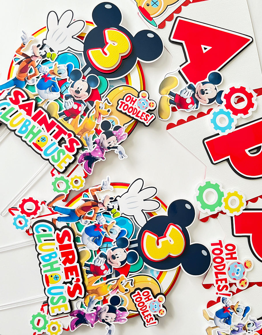 Mickey Mouse Clubhouse themed Party Decorations