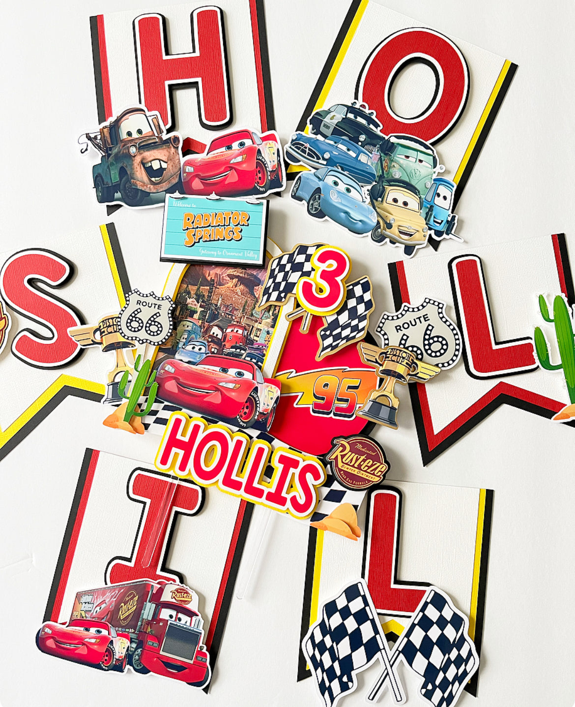 Disney Cars themed Party Decorations