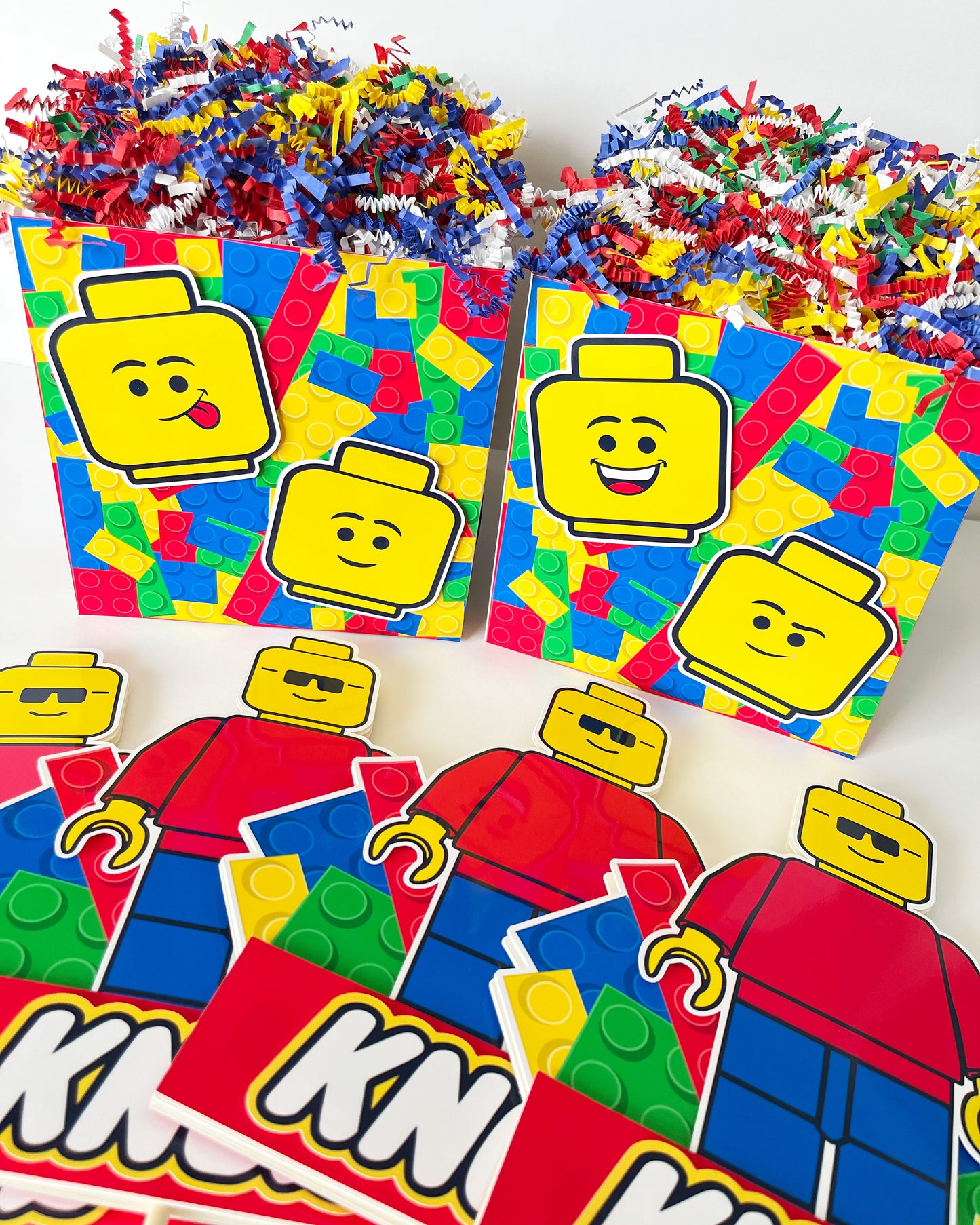 Lego themed Party Decorations