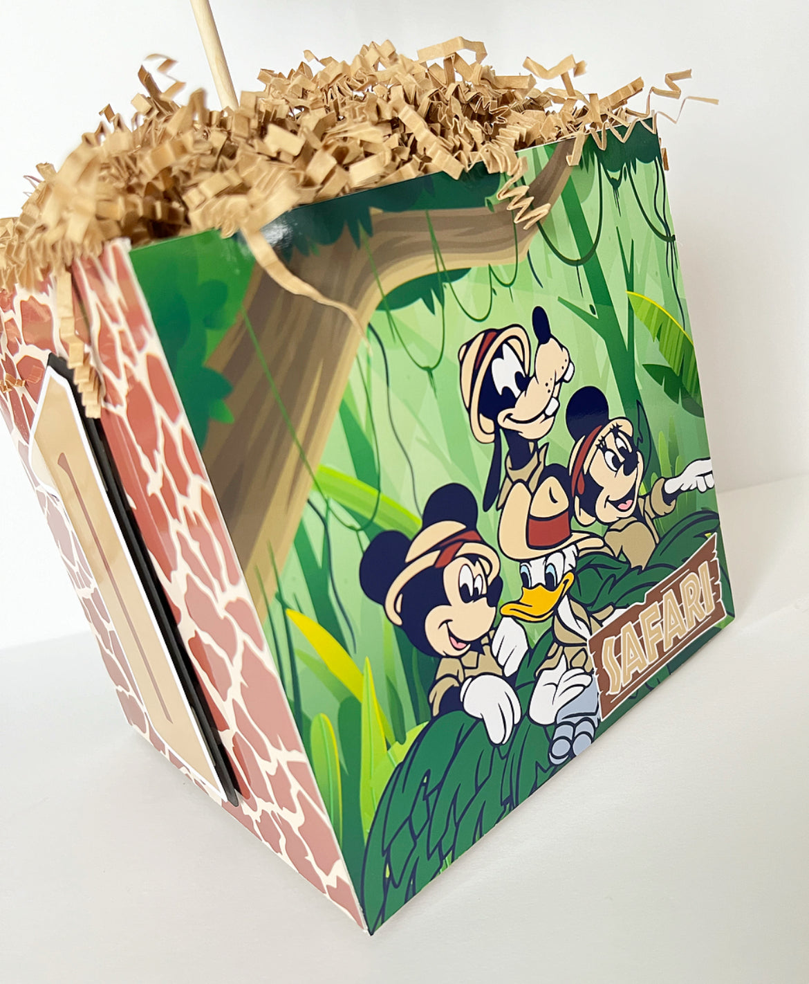 Mickey Safari themed Centerpieces