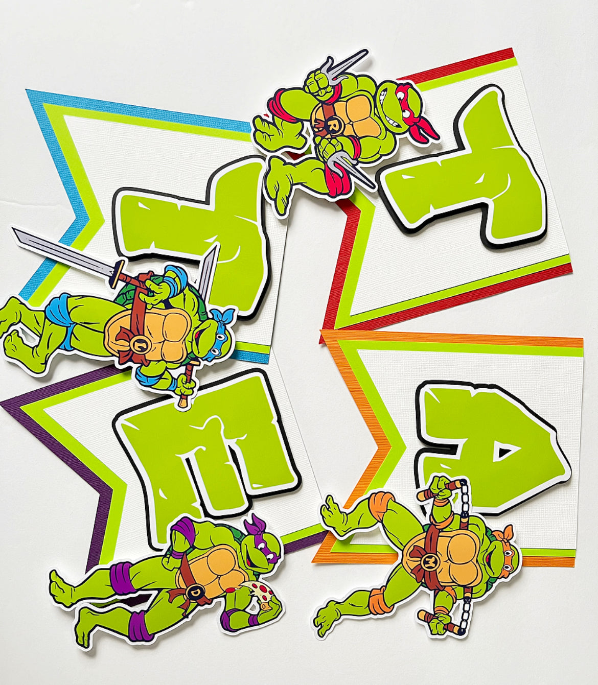 Ninja Turtles themed Party Decorations