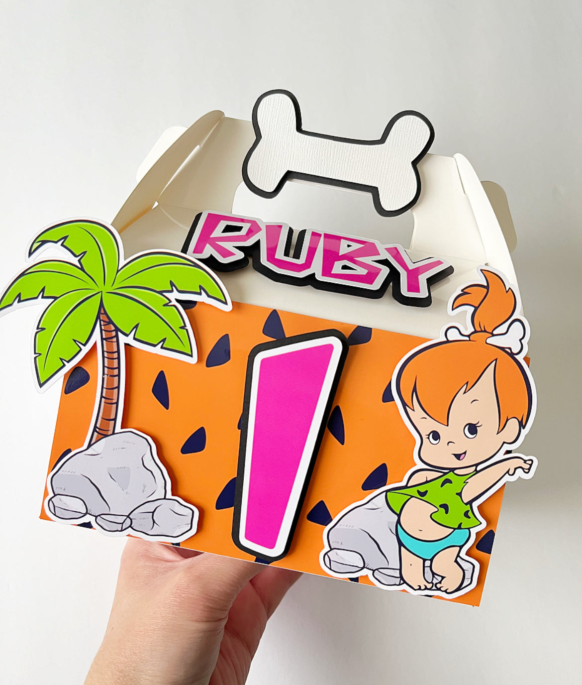 Pebbles themed Party Decorations