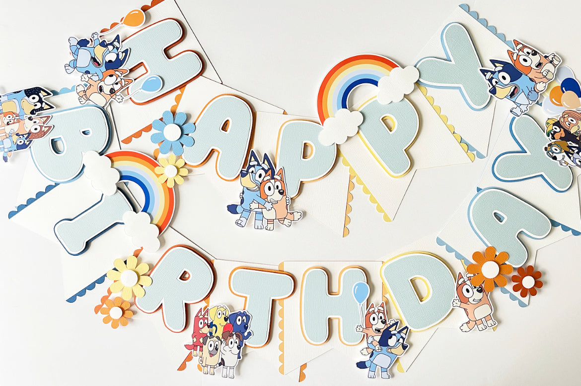 Bluey themed Party Decorations – Dae2Dae Events