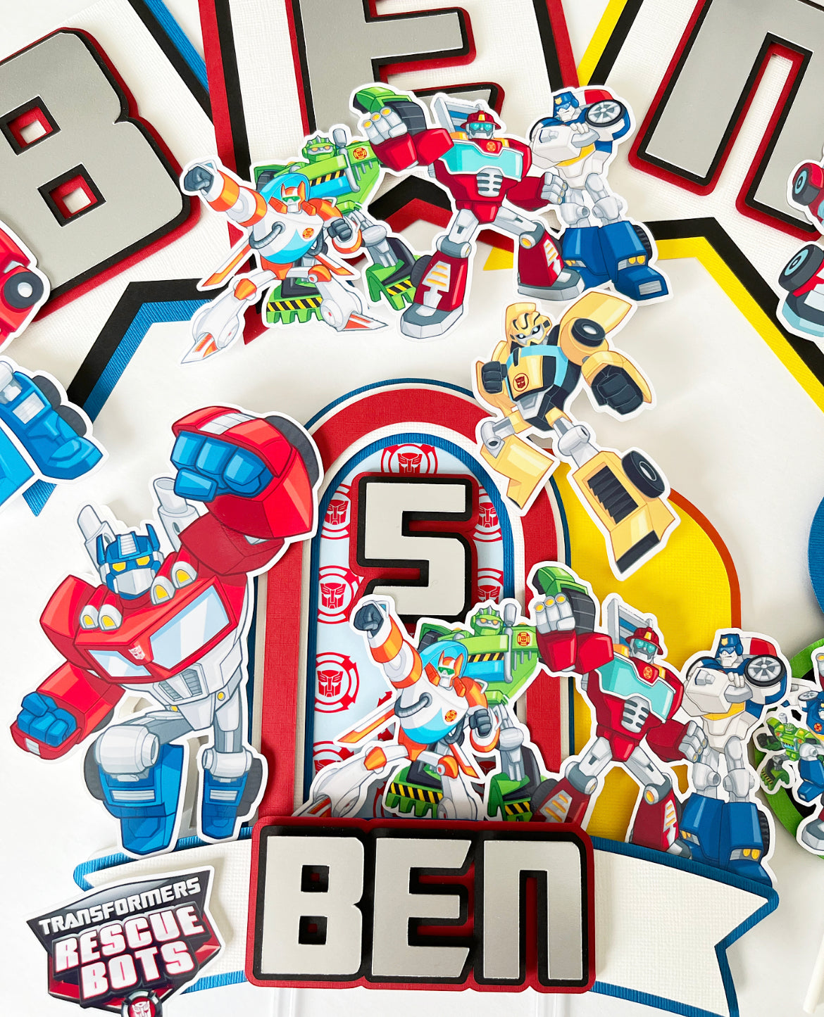 Transformers Rescue Bots themed Party Decorations