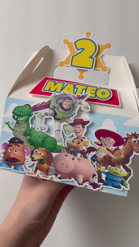 Toy Story Gable Favor Boxes