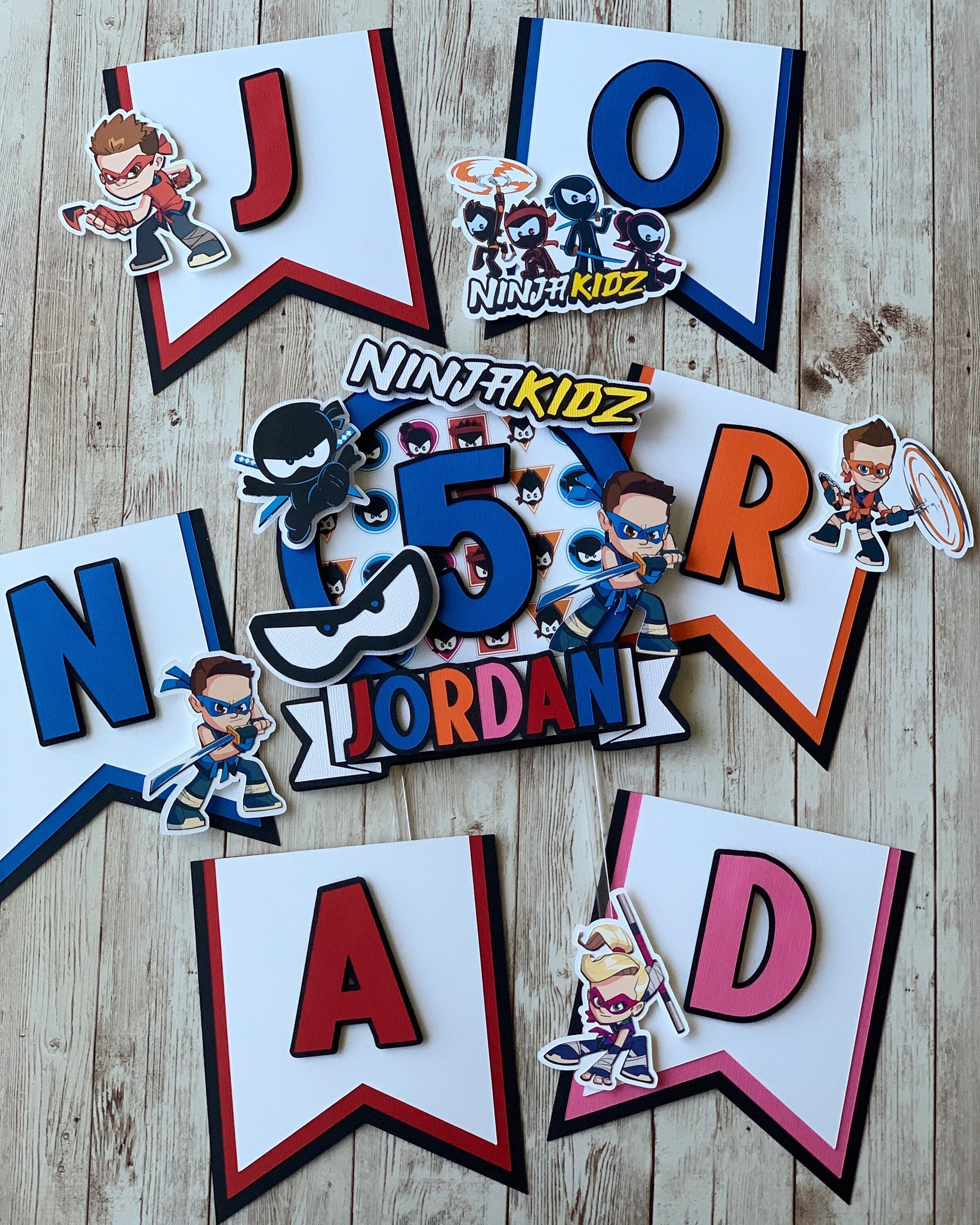 Ninja Kidz TV Party Decorations – Dae2Dae Events