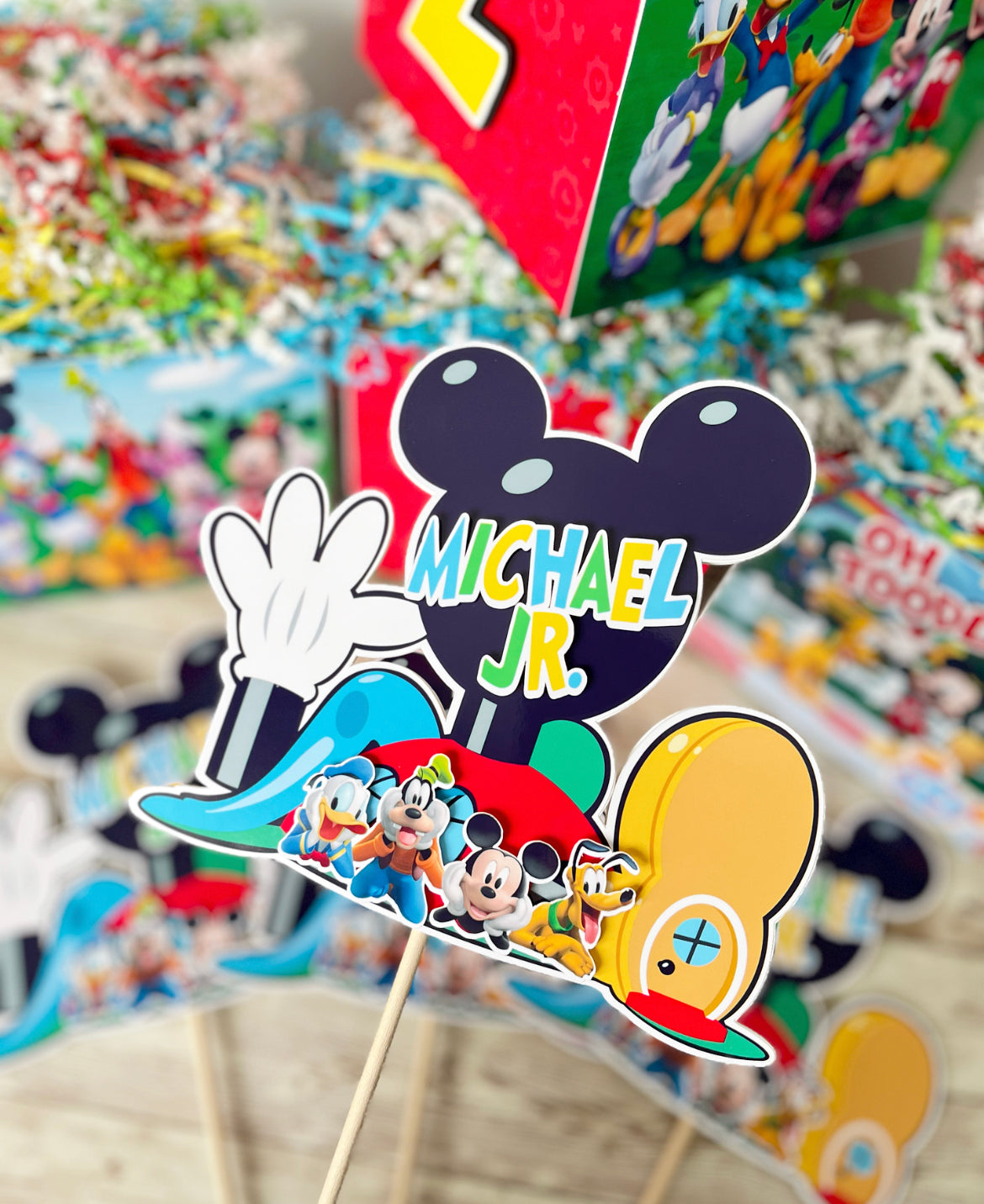 Mickey Mouse Clubhouse Centerpieces