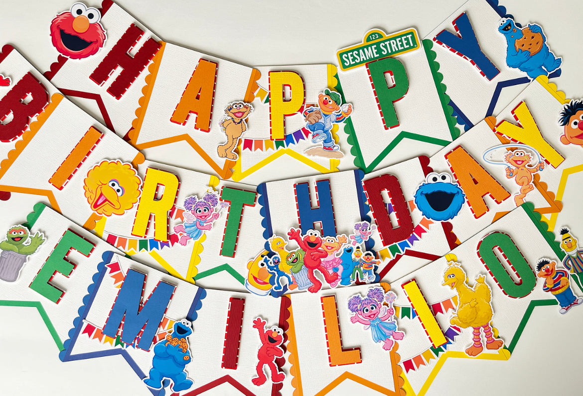 Sesame Street Party Decorations