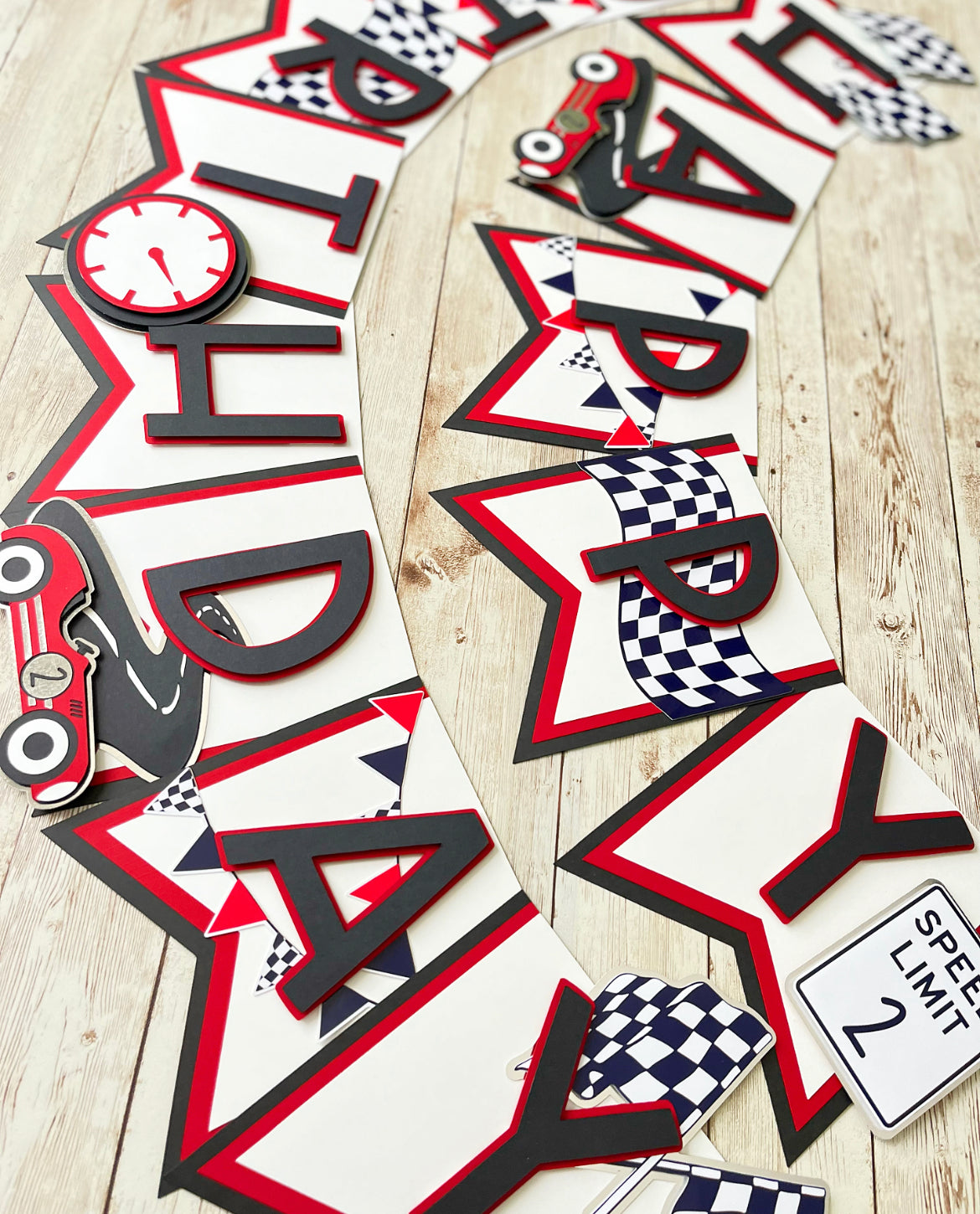 Race Car themed Party Decorations