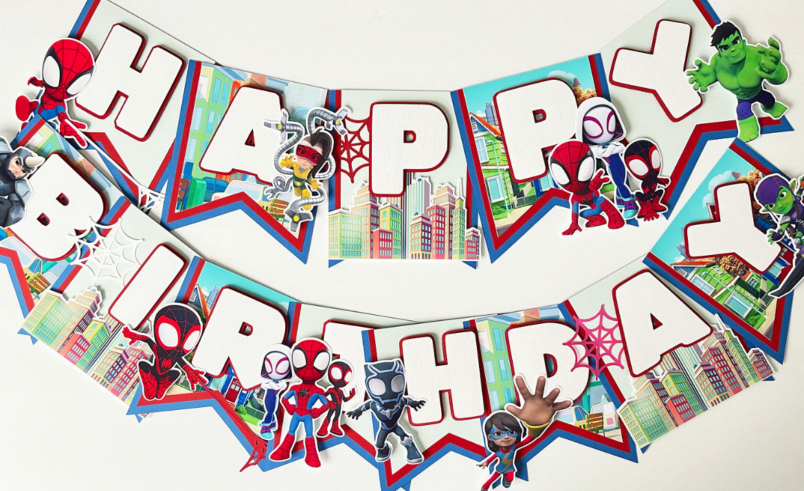 Spidey and his Amazing Friends Party Decorations
