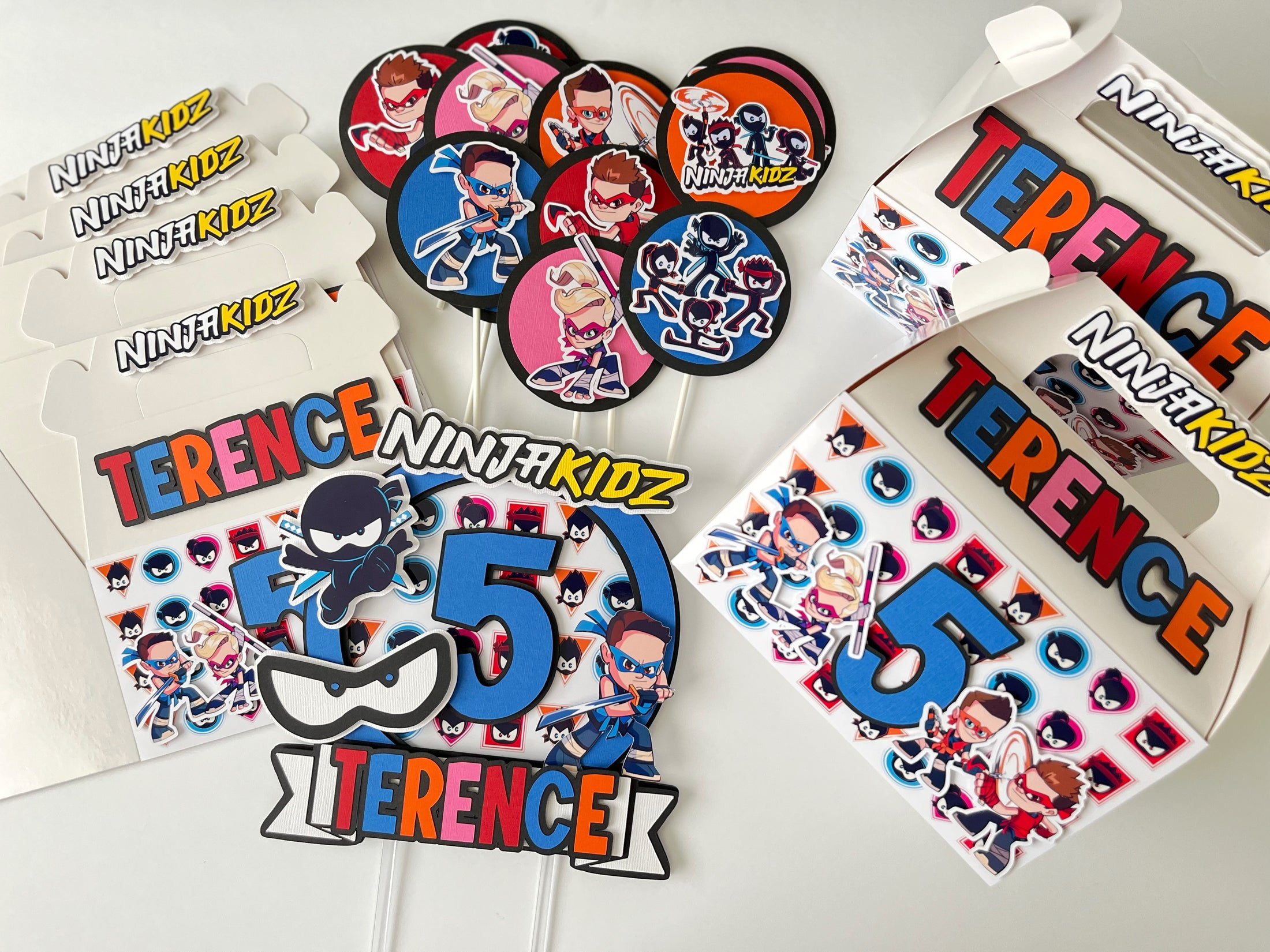 Ninja Kidz TV Party Decorations – Dae2Dae Events