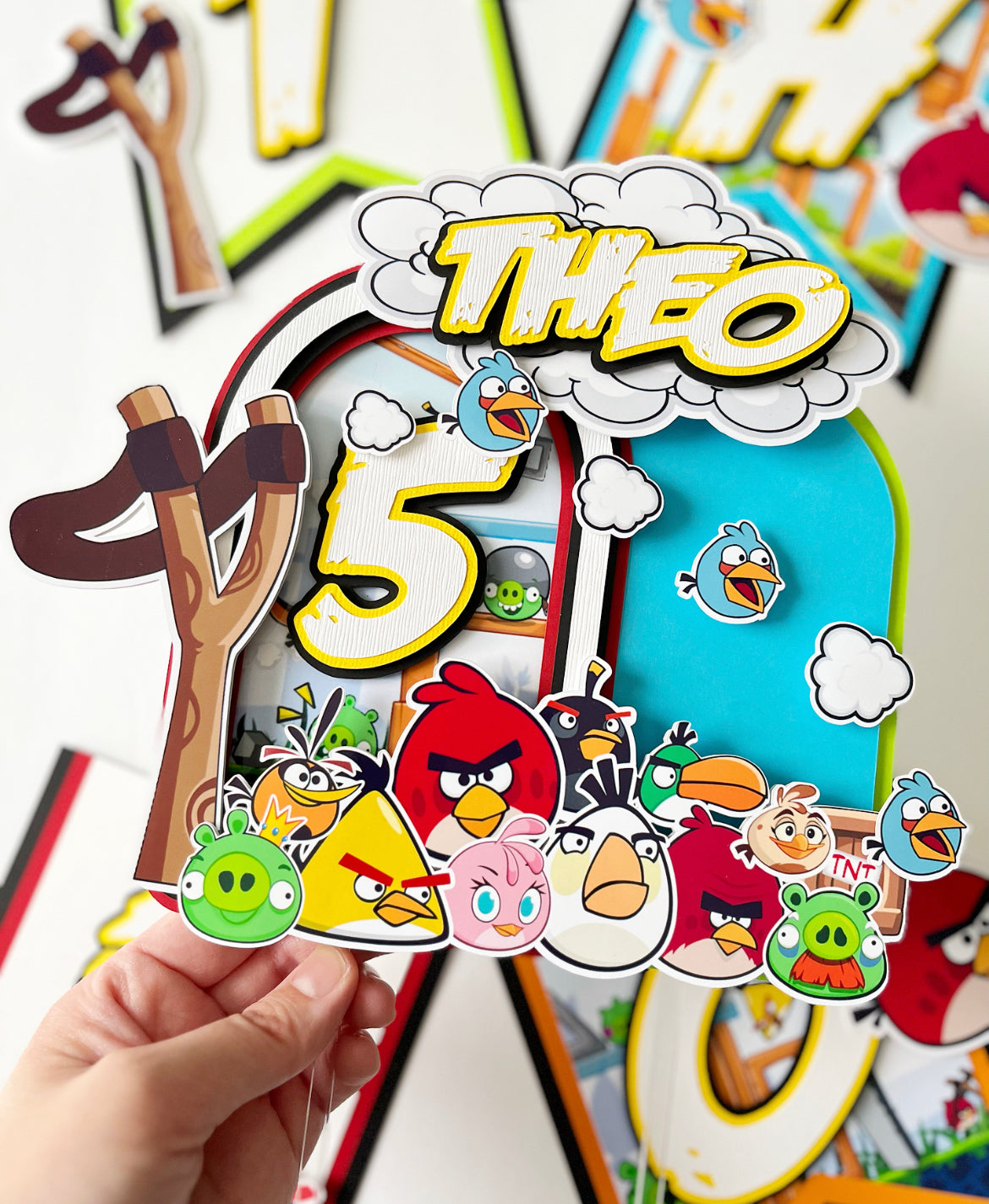 Angry Birds themed Party Decorations
