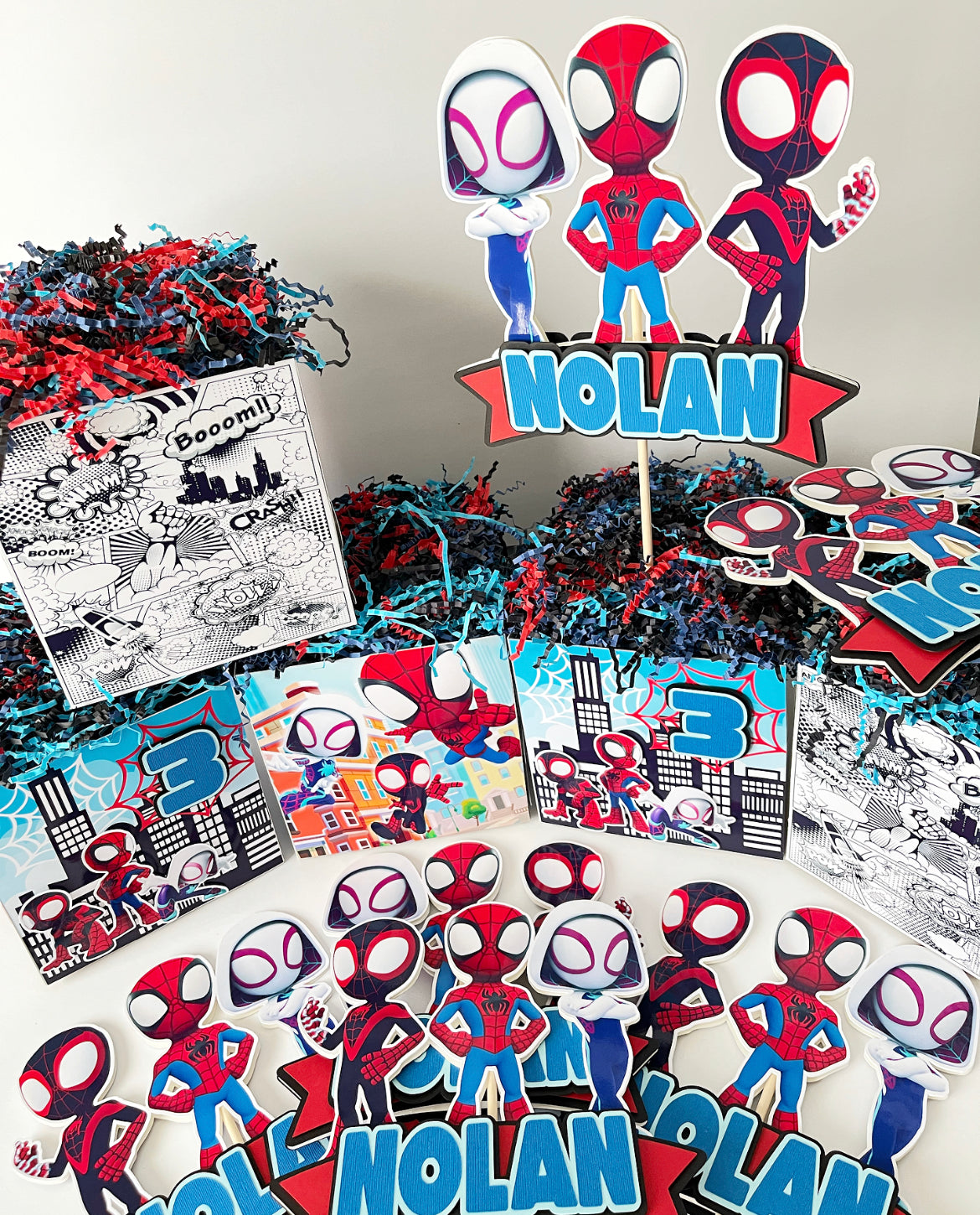 Spidey and his Amazing Friends Centerpieces