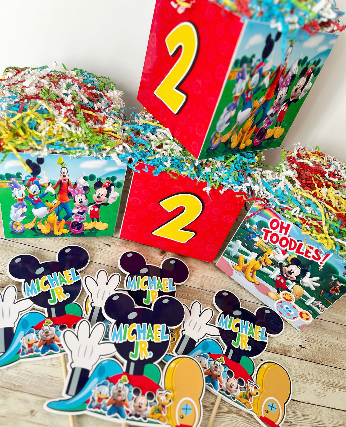 Mickey Mouse Clubhouse Centerpieces